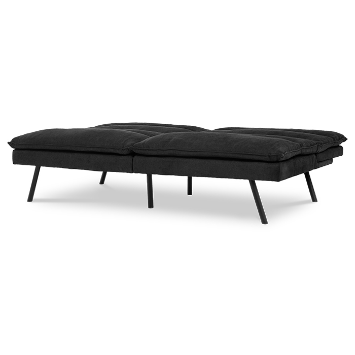 Futon Tela Negro Elom | Sofá Cama y Futones | salas